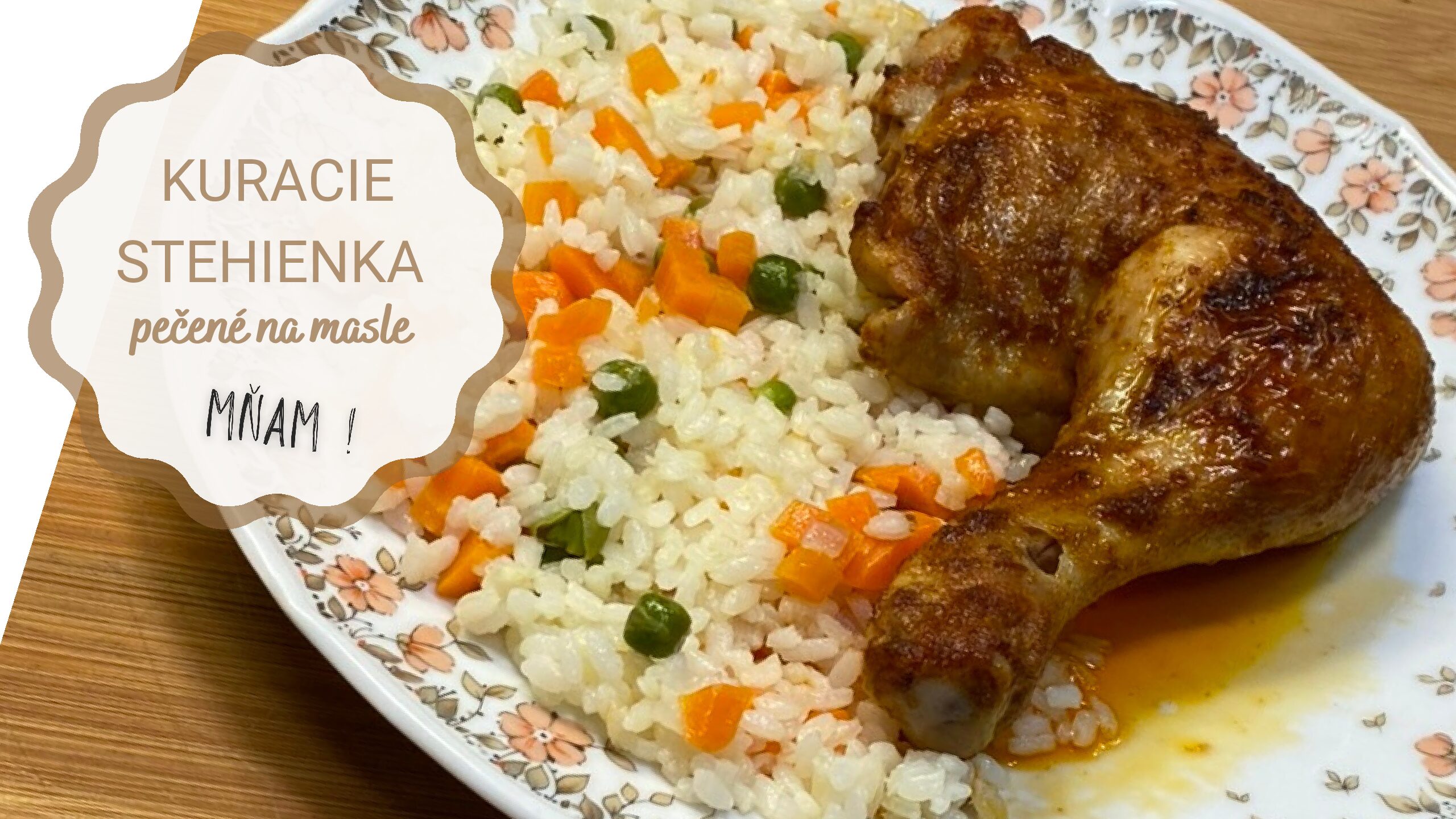 Pečené kuracie stehienka